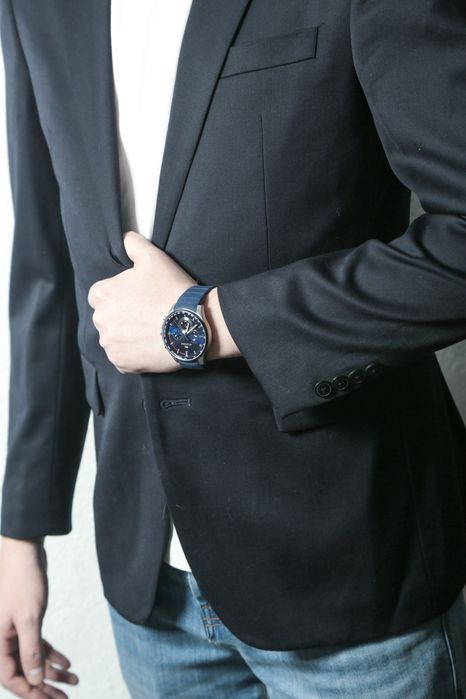 Пиджак мужской, повседневный, приталенный. Корея