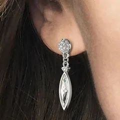 Swarovski оригинални дамски висящи обеци