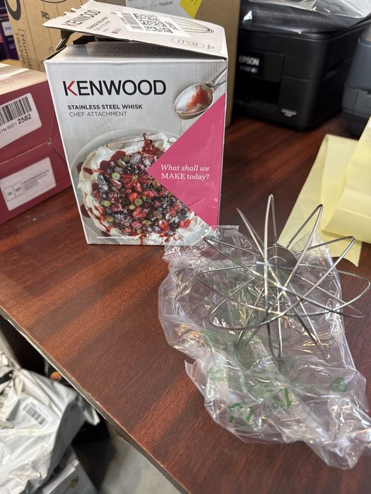 Tel din otel inoxidabil Kenwood