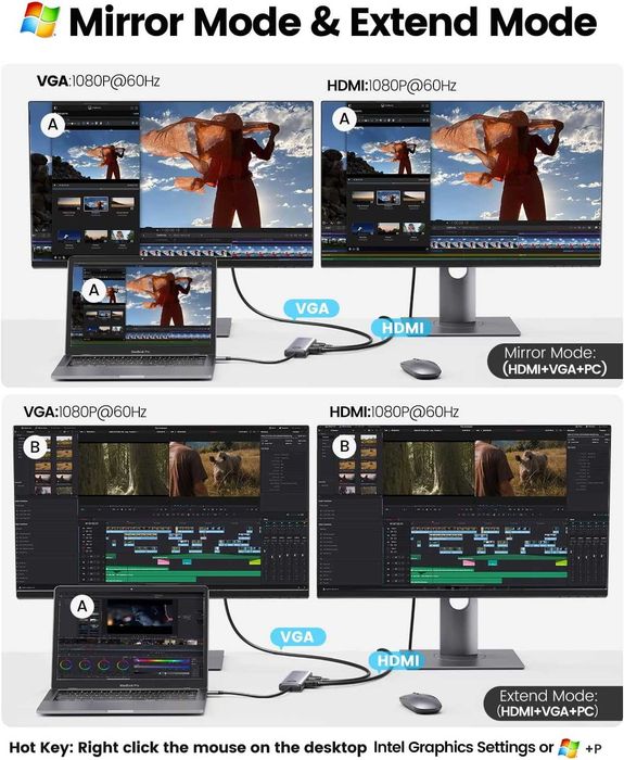 USB-С док-станция ORICO 10 в 1