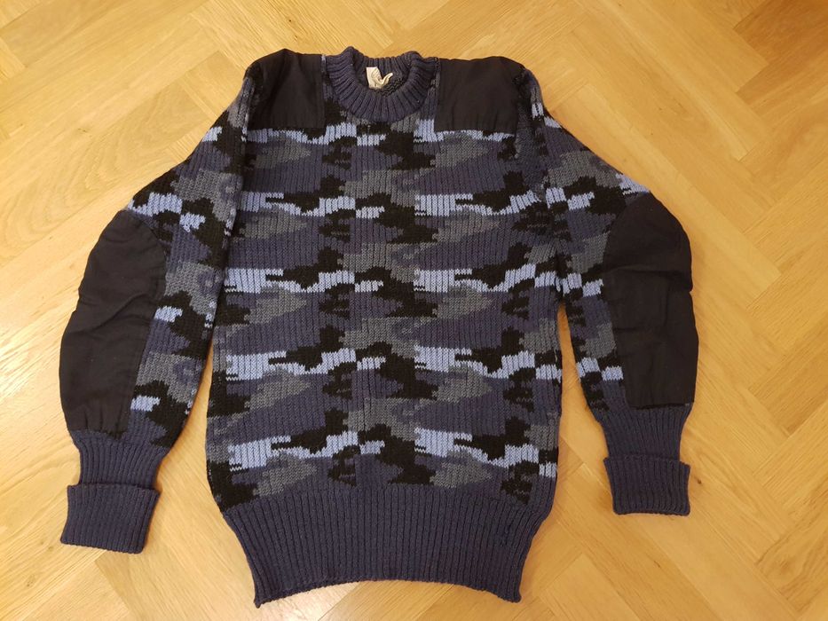 Pulover camuflaj UK lână călduros militar army bluza hanorac