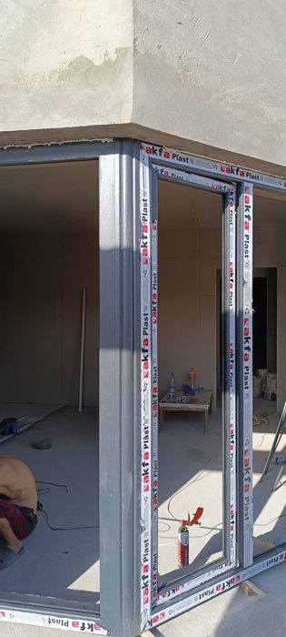 Akfa plast eshiklar  va romlar uchun yonga surladigon setklar