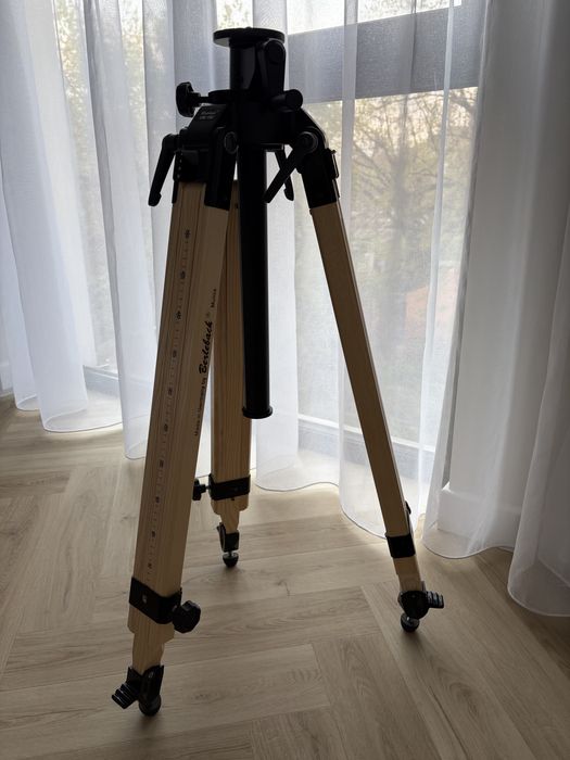 Trepied Berlebach Uni 19C ca NOU cu coloana (garantie sept 2027 astromagazin.ro)