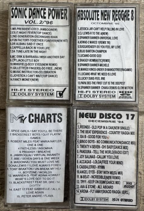 Lot 12 casete muzica Eurodance