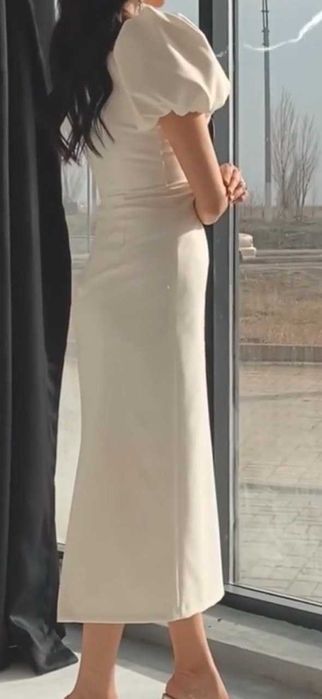 Белое платье на выпускной