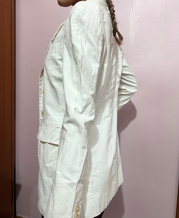 Пиджак белый MOSCHINO