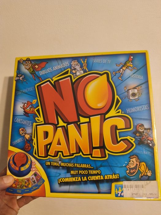 No Panic board game ES. NOU,sigilat