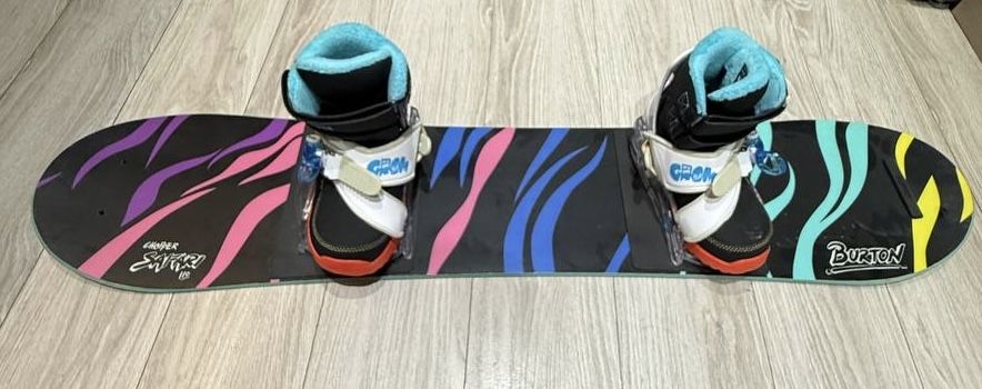 Продам детский сноубордический комплект в идеальном состоянии