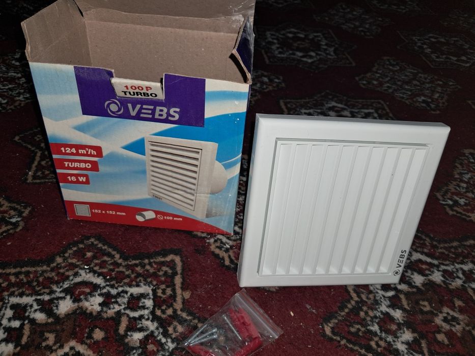 Вытяжка санузел учун.