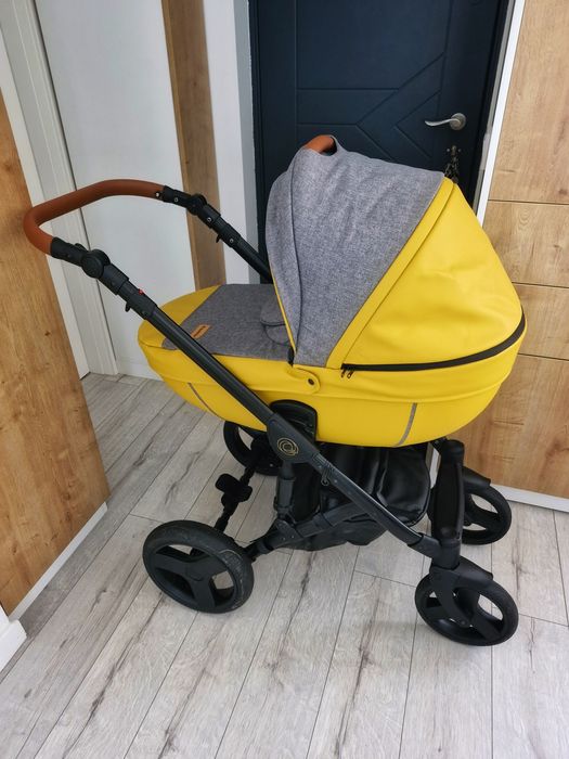 Cărucior Krausman Nexxo Galben 3 in 1