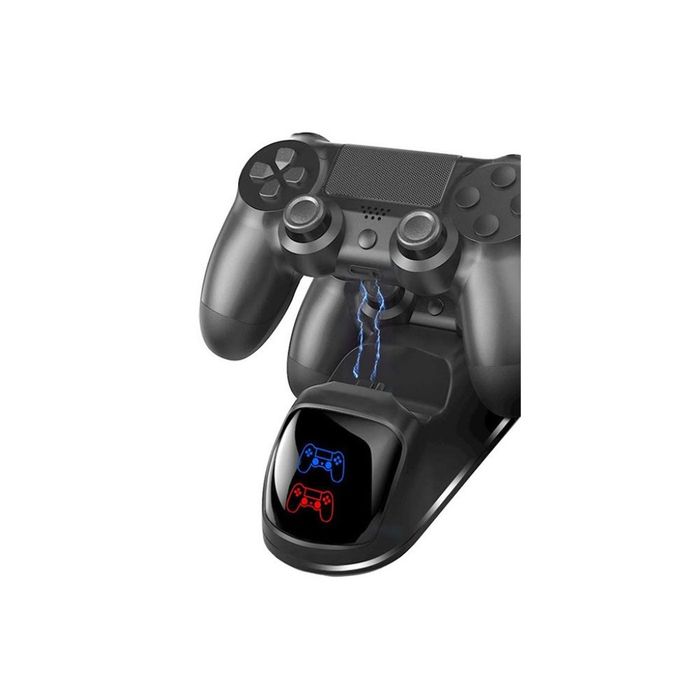Докинг станция за зареждане на два PS4 контролера
