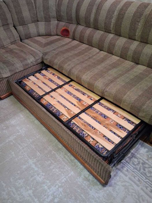Продам комплект советский шерстяной ковёр + диван