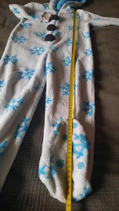 Salopeta copii, pufoasa OLAF marimea 116