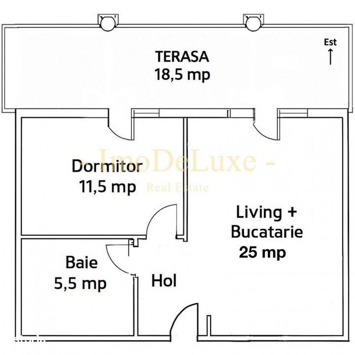 Apartament 2 cam + terasa(20mp) + parcare subterana, zona Iulius Mall