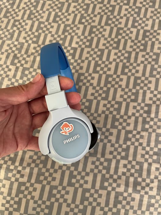 Casti Audio pentru copii Over-Ear Philips, TAKH402BL/00, bluetooth