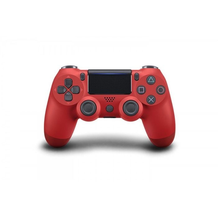 Безжичен контролер STELS, Джойстик, Playstation 4, Червен