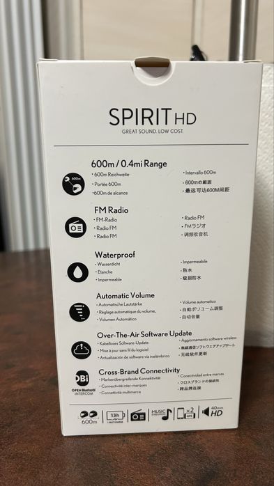 Intercom Cardo Spirit HD solo