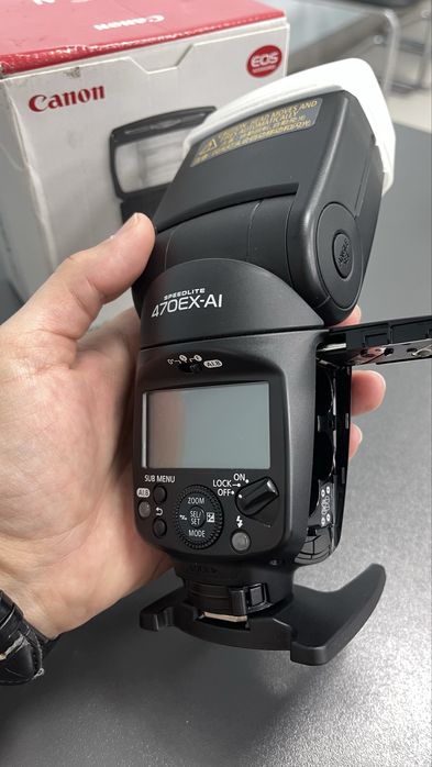 Продается вспышка Canon Speedlite 470EX-AI