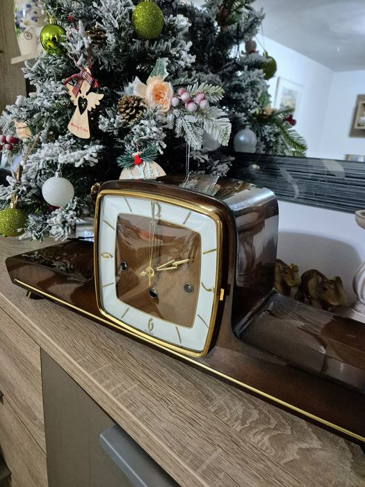 Ceas vintage de semineu Anker made in Germany