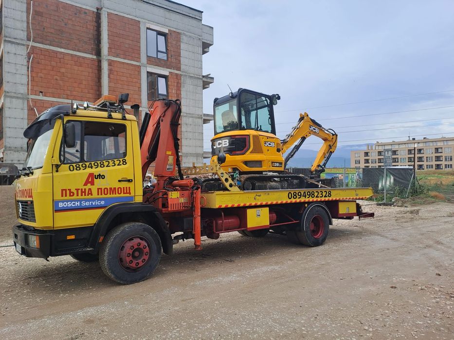 Пътна Помощ с Кран 24/7