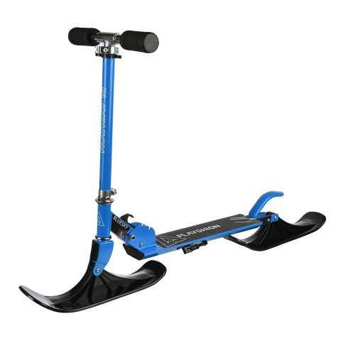 Детский самокат лыжи