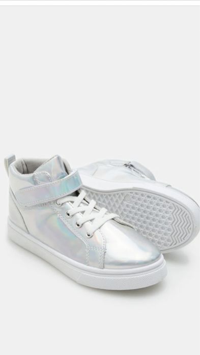 Ghete / pantofi holografici fete, 32(Sinsay)