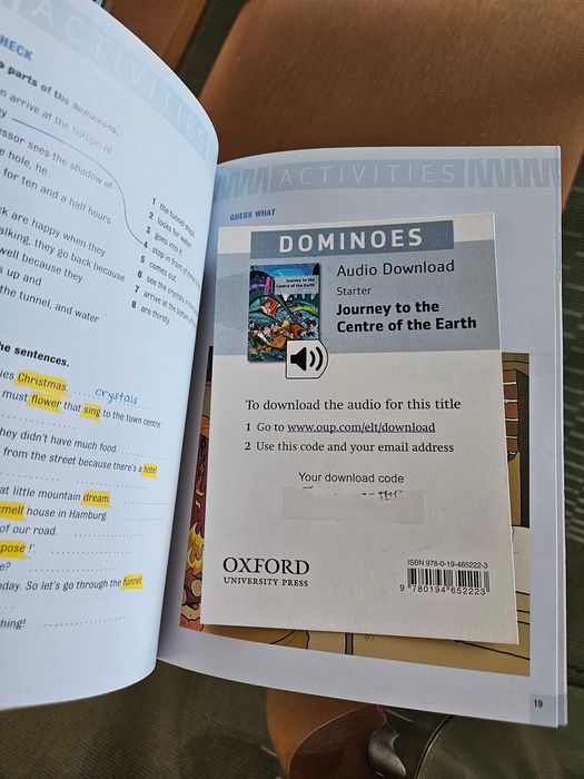 Oxford Starter Dominoes Journey to the centre of the Earth