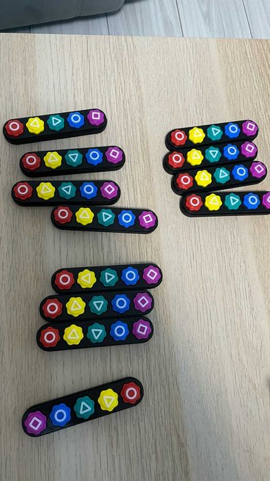 Set Gonggi – Joc Tradițional Coreean din „Squid Game”, Printat 3D