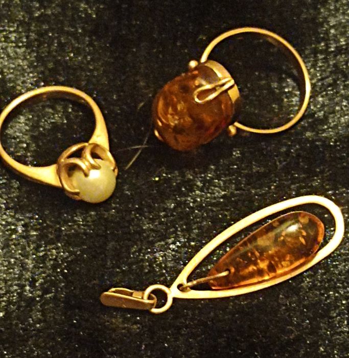 Золотые изделия советского периода