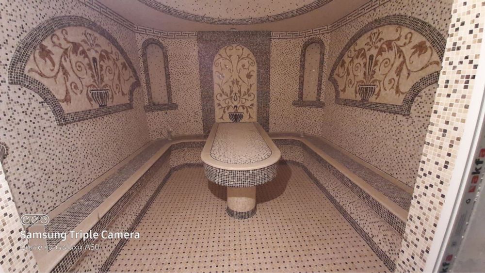 Basseyn, turk xammom va Finski xammom quramiz