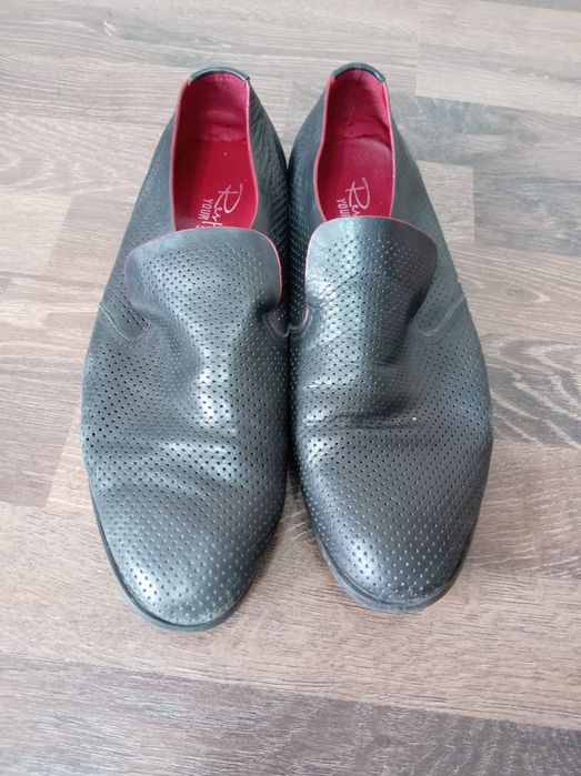 Натуральные кожанные туфли