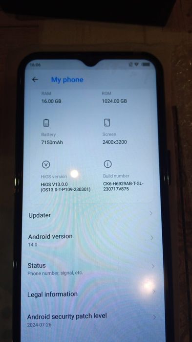 Smartphone GT20 pro 16GB ram 1024GB