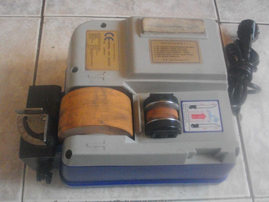 60W Електрически заточващ шмиргел точило с ъгъл наклон сухо заточване