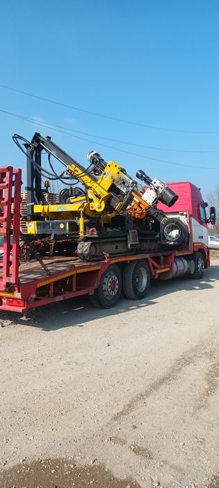 Autoplatforma Volvo FH12 transport utilaje util 14T