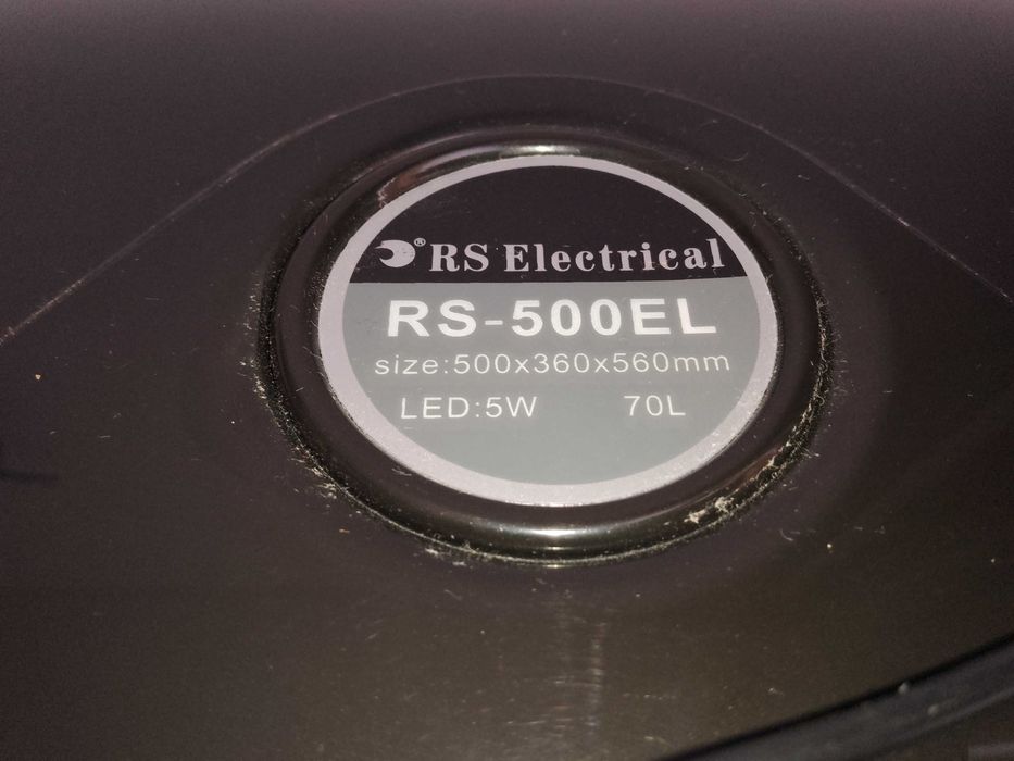 Аквариум 500 EL - black 70л в гаранция - неизползван