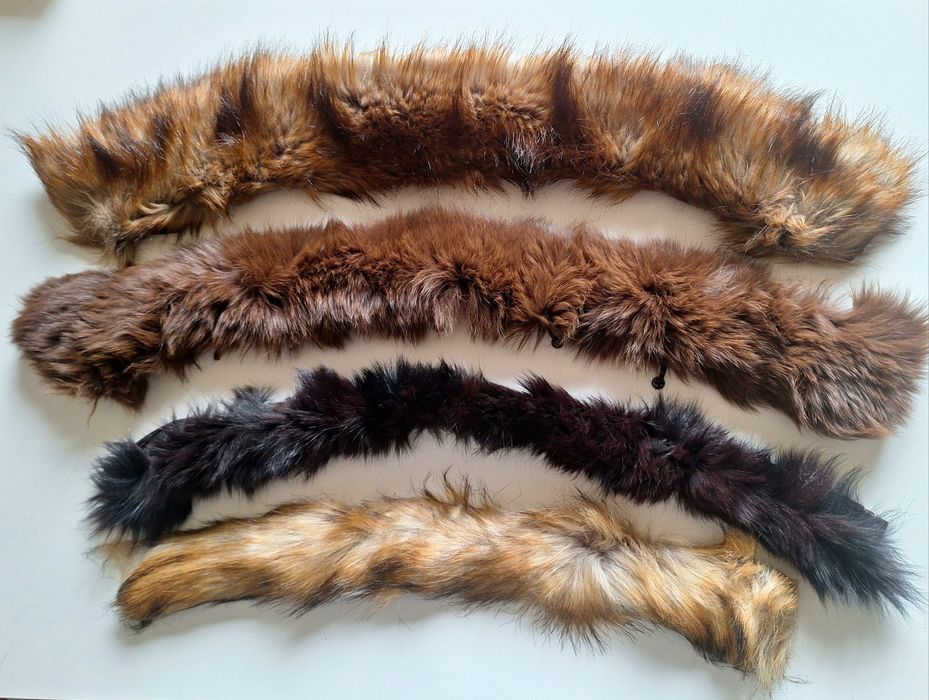 Меховые воротники б.у.
