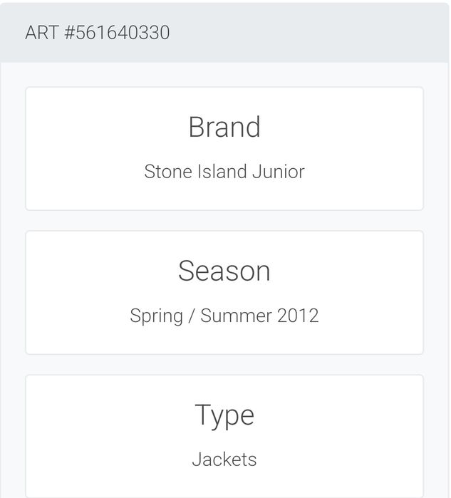 Stone island Junior jacket & knitwear