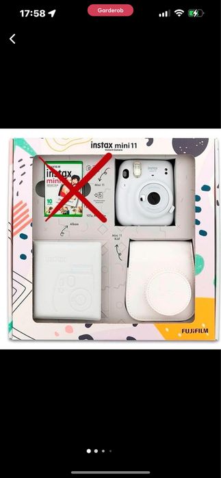 INSTAX MINI 11 + чехол и альбом. НОВЫЕ.
