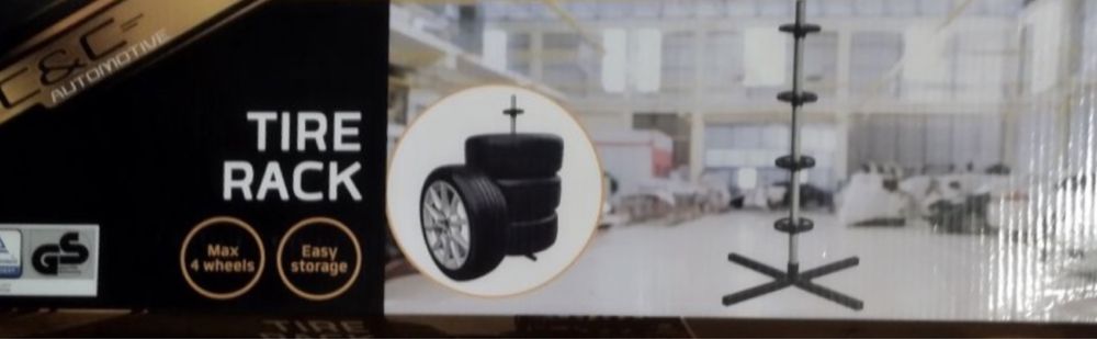 Стойка за гуми с джанти