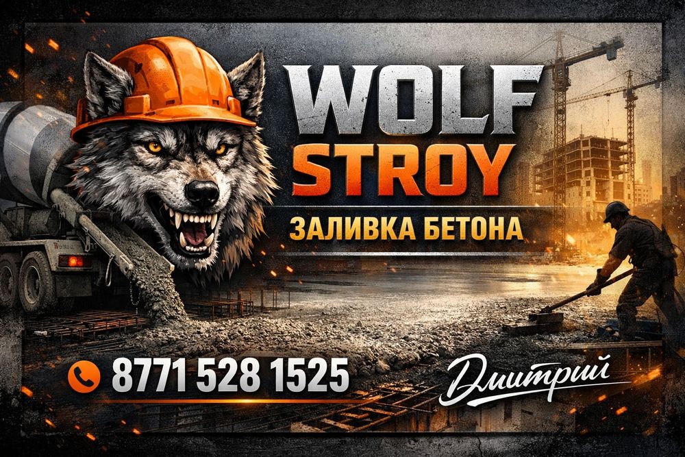 Заливка бетона, стяжка