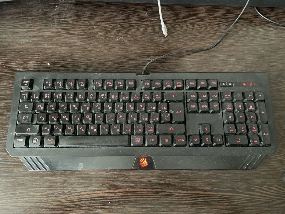 Мышка Razer, клавиатура A4tech Bloody