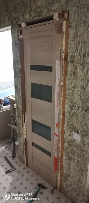 МДФ эшик установка