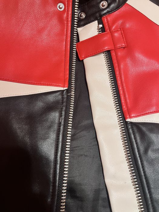 Кожено яке Stradivarius