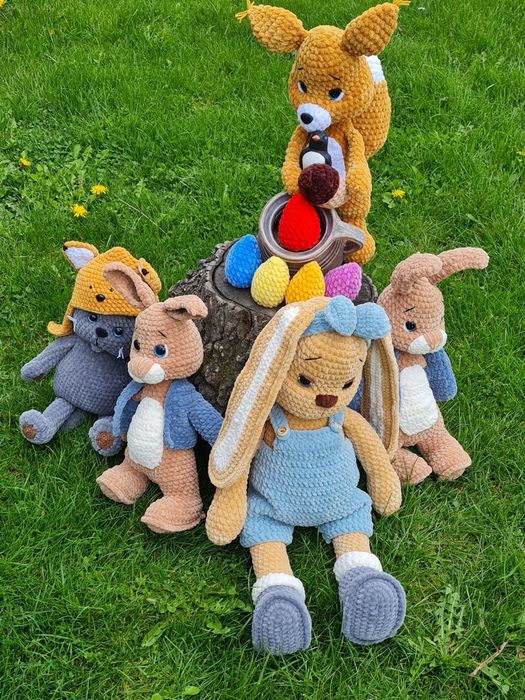 Ръчно плетени играчки