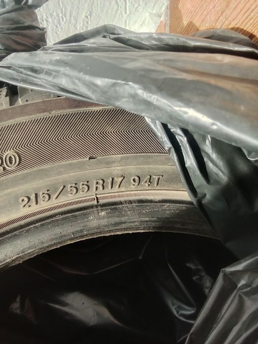 Б/у шины 215/55/17