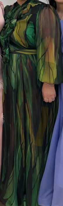 Турецкий платья зеленый