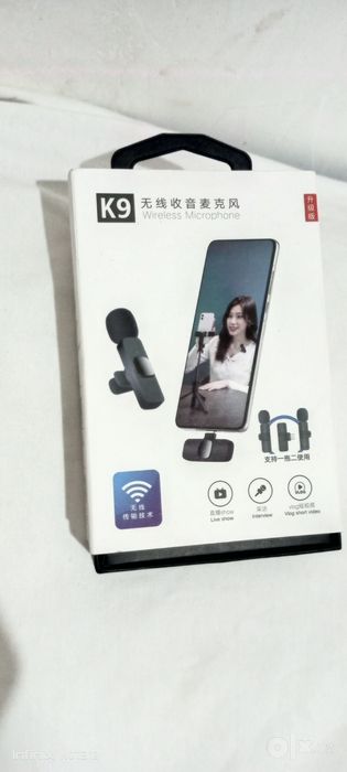 Ideal holatda K9 simsiz mikrofon (Petlichka)