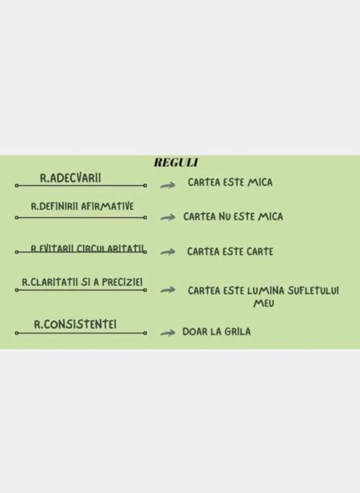 Meditatii la logica nota maxima