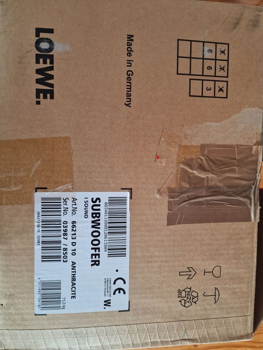 Subwoofer +DVD Loewe+Tv+Loewe Speakers