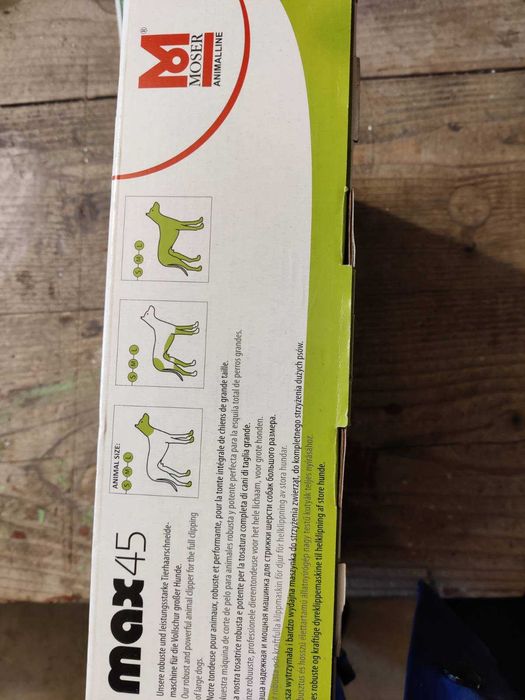 Masina germana MOSER de tuns caini - model MAX45